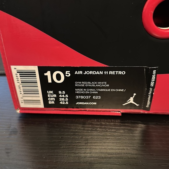 Nike Air Jordan retro XI 11 Win like 96 Sz 10.5 Toro Bravo